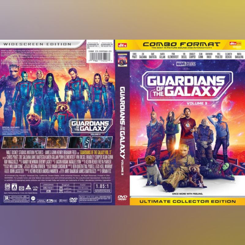 Cassette Action guardianes de la galaxia volumen 3 (2023) Shopee Colombia