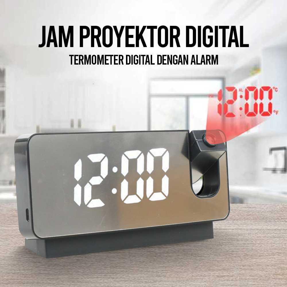 Despertador digital online proyector