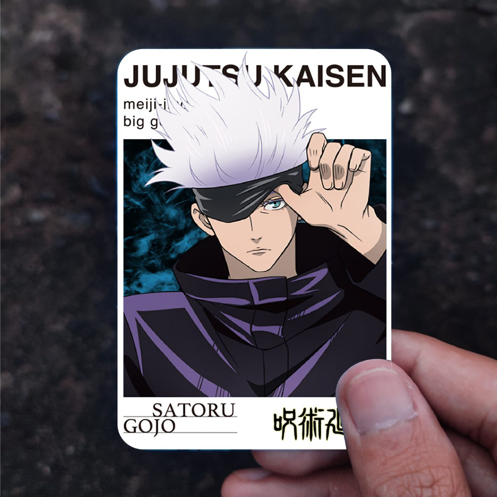 Jujutsu Kaisen Anime Photocard-Itadori Personaje Card-Fushiguro ...