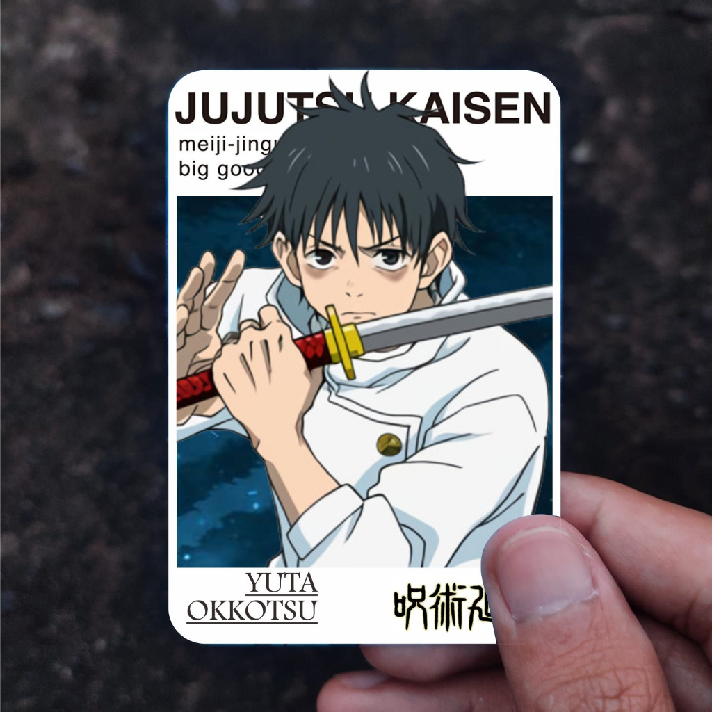 Jujutsu Kaisen Anime Photocard-Itadori Personaje Card-Fushiguro ...