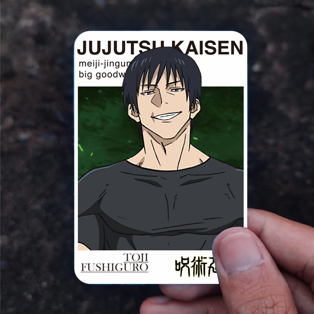 Jujutsu Kaisen Anime Photocard-Itadori Personaje Card-Fushiguro ...