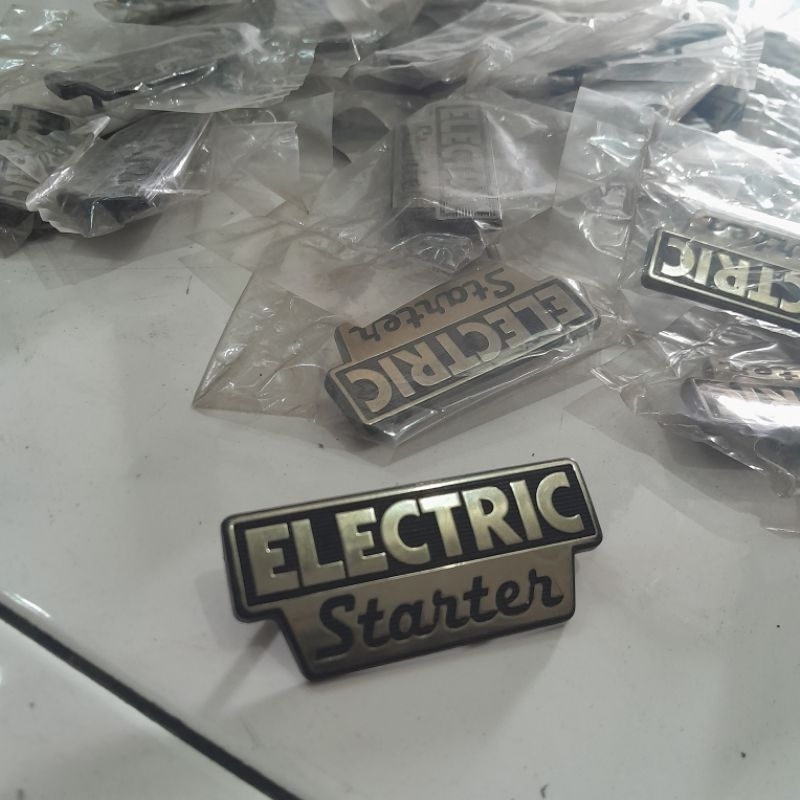 Emblim Logo Emblem Wings Electric Stater Suzuki RC80 RC100 | Shopee ...