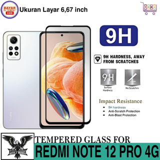 1-2Pcs Vidrio Protector Para Xiaomi Redmi Note 12 Pro Plus + 12Pro + Note12  12Pro 5G 9H De Pantalla Templado Película De Frontal