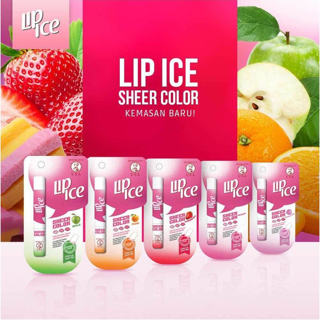 LIP ICE Bálsamo Labial De Color Labial / Hidratante Labial / Vitaminas