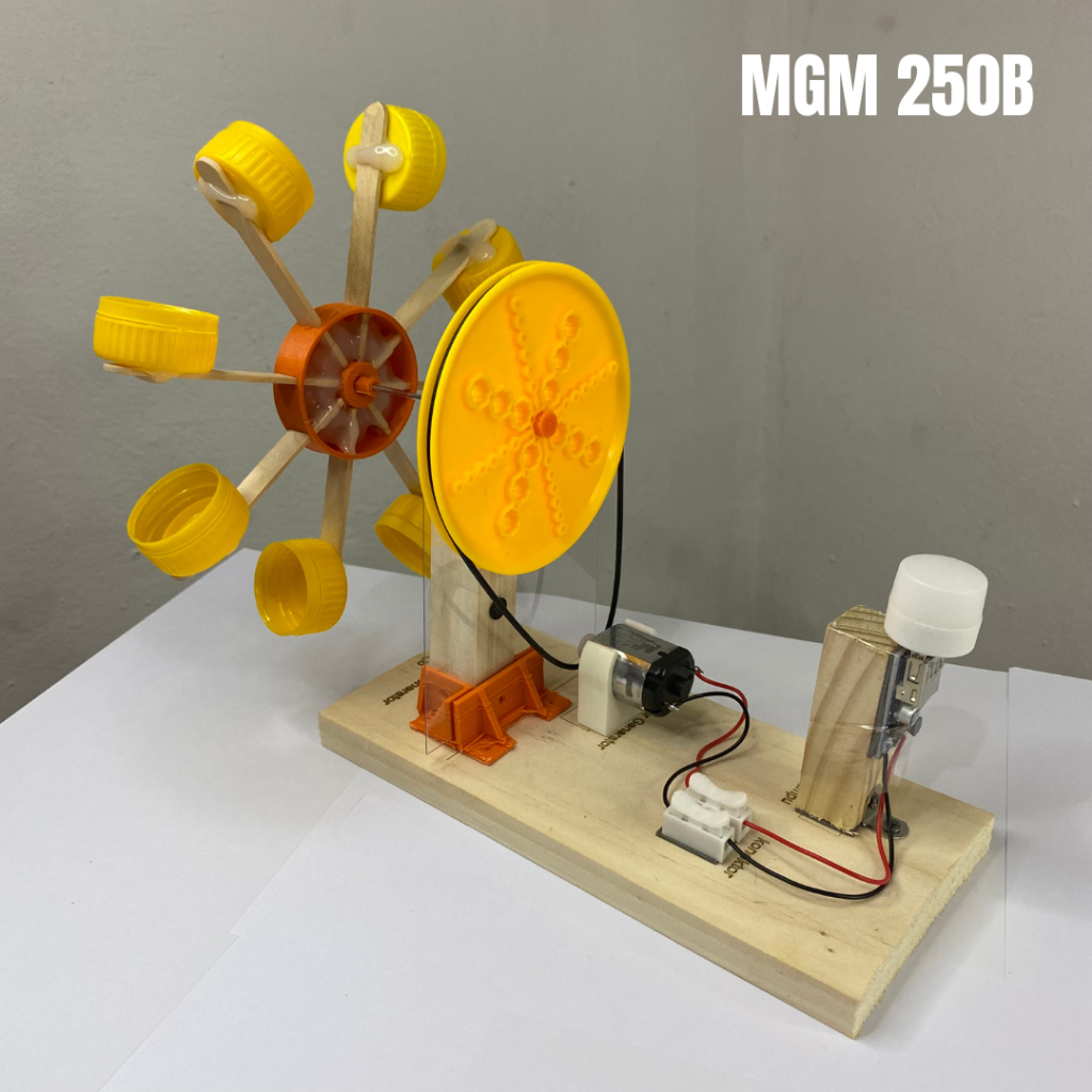 Kit De Generador De Turbina De Agua De Bricolaje, Kit De Fácil Montaje, Madera, Artesanía De Energía Hidroeléctrica, Experimento Científico En El Aula, De Energía Renovable, Para Padres E Hijo