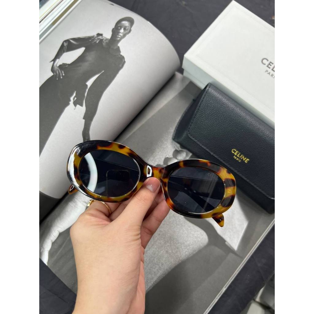 Celine TRIOMPHE 01 Fullset Box Original Autentico Mujeres 39 s Gafas De Sol Shopee Colombia