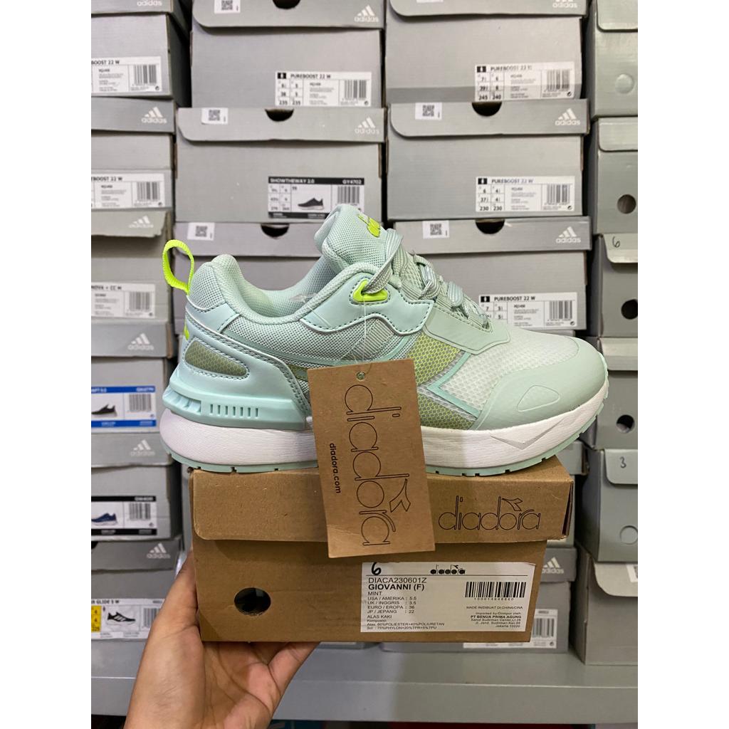 Diadora Giovanni Menta Zapatos Blancos Originales Shopee Colombia