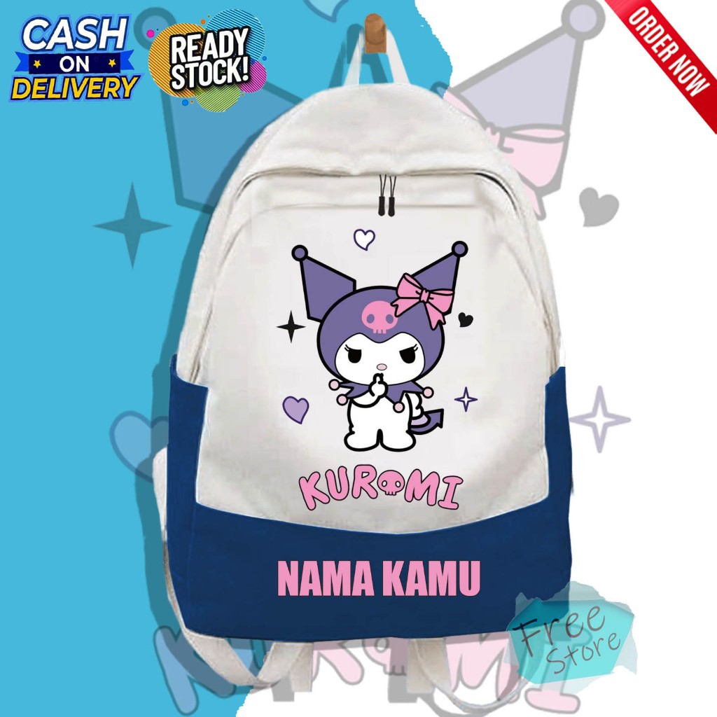 Kuromi Sanrio Ssttt Mochila Animada Para Niños De La Escuela Primaria ...