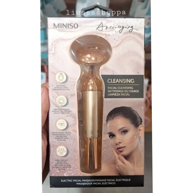 Masajeador facial 2025 eléctrico miniso