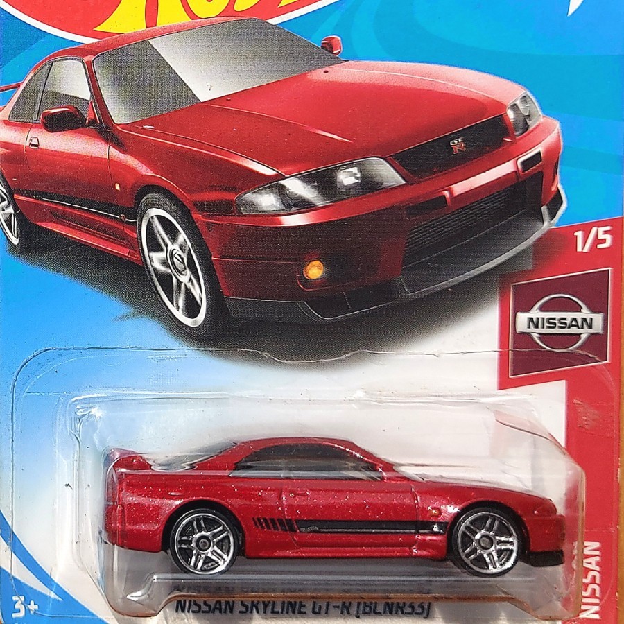 PUTIH MERAH Hotwheels NISSAN SKYLINE GT-R R33 Rojo 2016 Blanco 2024-R32 ...