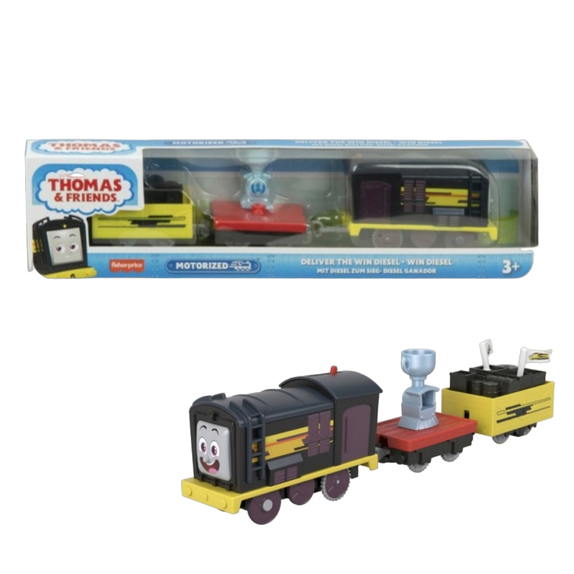 Thomas & Friends Diesel Entrega El Motor Motorizado Win Longitud 36cm ...