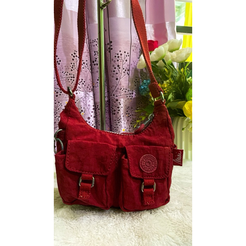 Bolsa kipling sales roja