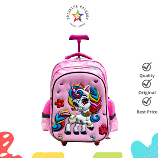 Mochila Infantil Lentejuelas Dibujo Conejo Bolsa Impermeable