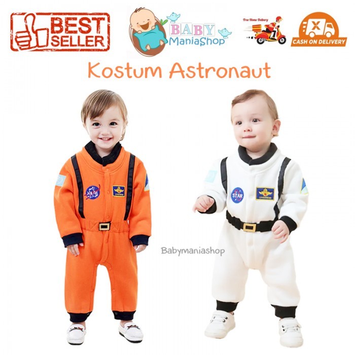 Disfraz De Astronauta Bebé Profesión Cosplay Niños