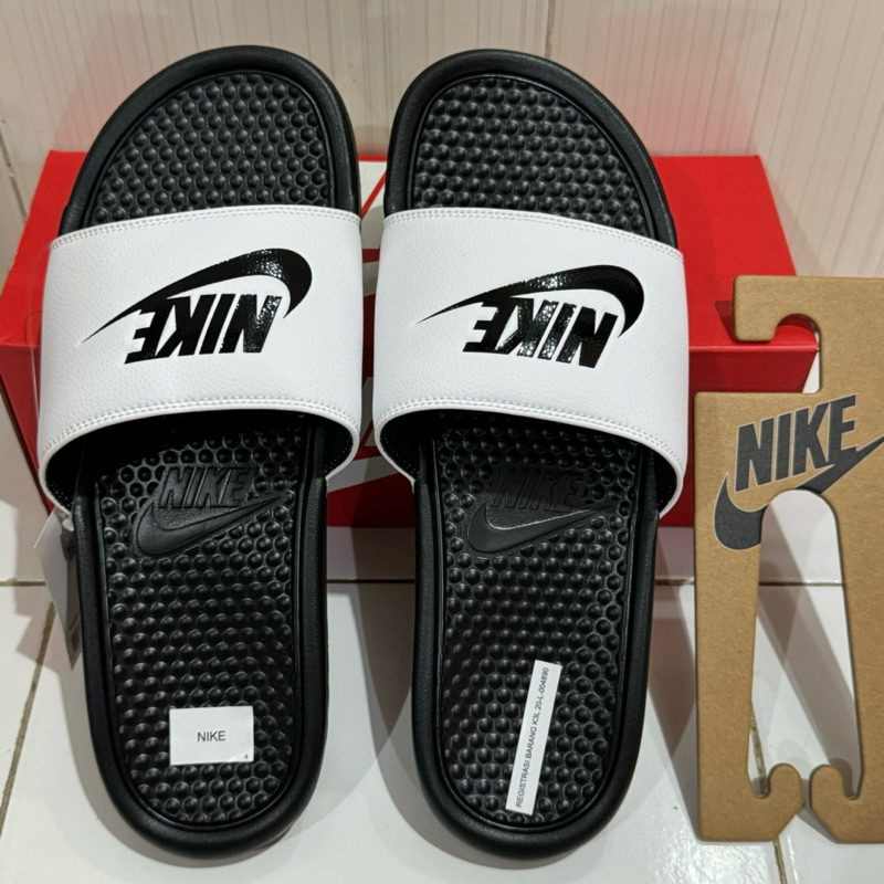 Sandalias Originales Nike Benassi JDI 343880 100 Shopee Colombia