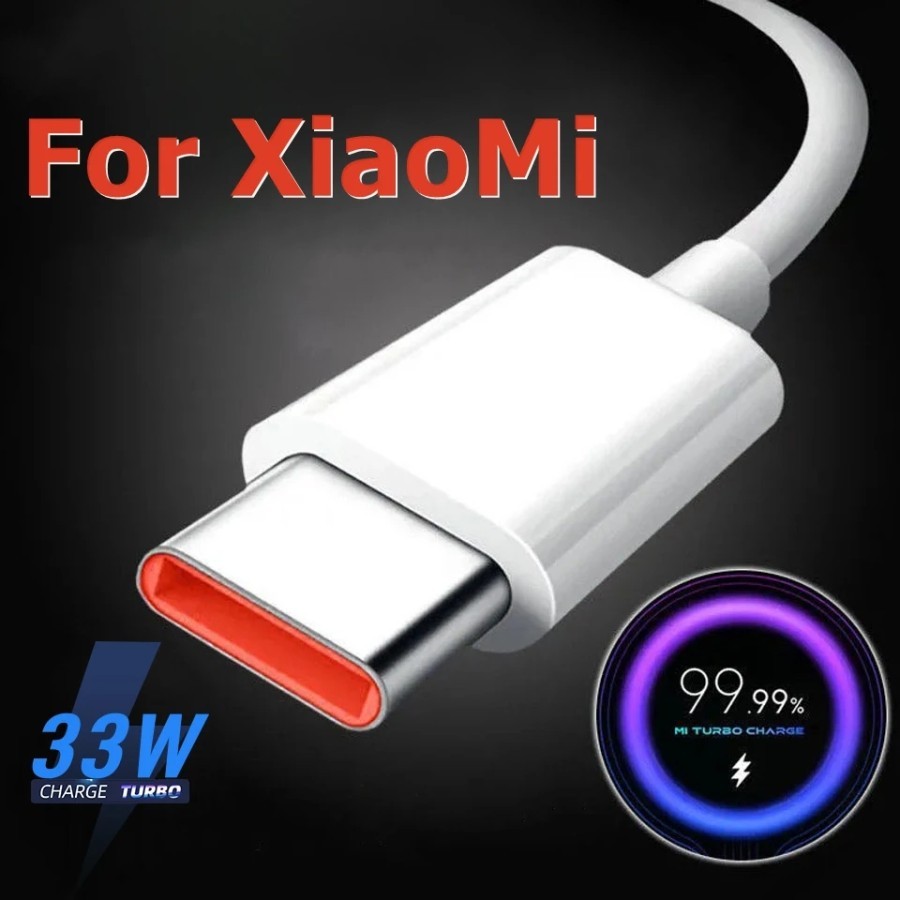 Cargador Xiaomi 33W USB a Tipo C Carga Rapida - Original XIAOMI