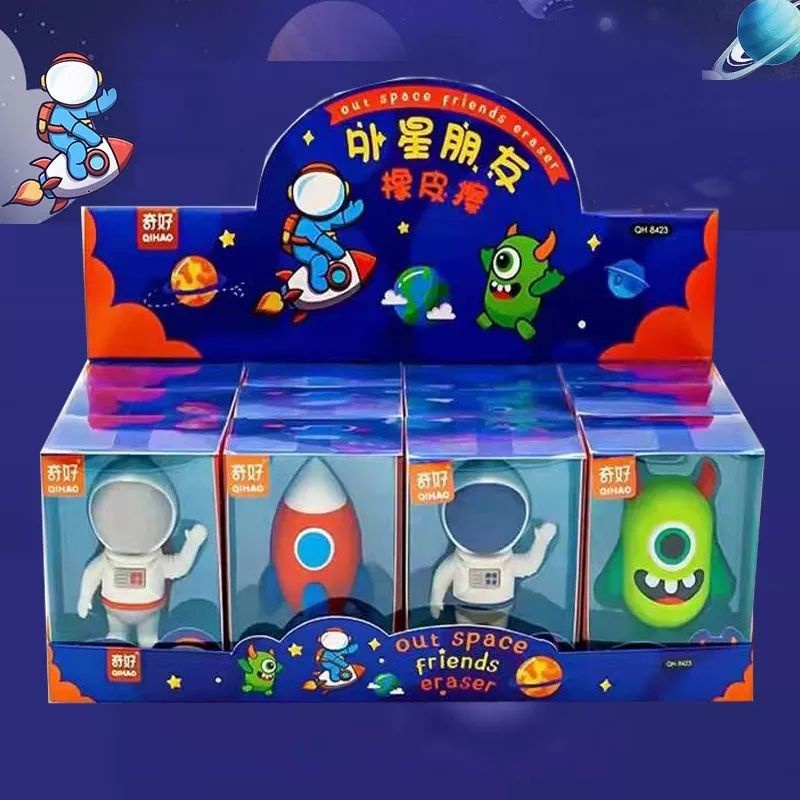 Borrador De Personajes De Dibujos Animados Cohetes Astronauta Alien Out ...