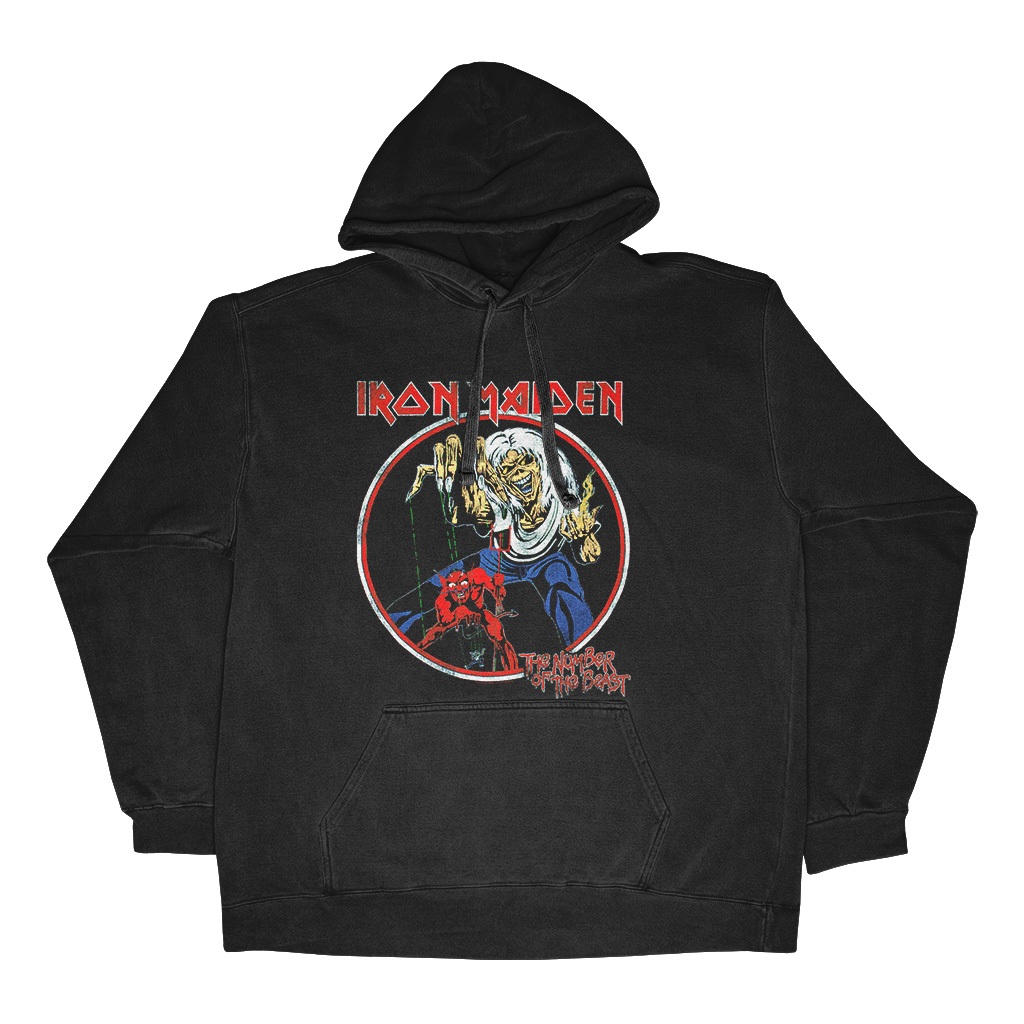 Iron Maiden Camiseta Sudadera Con Capucha Iron Maiden - Gris 100% Algodón  Para Hombres Camiseta Iron Maiden Hombre, image size:1024x1024