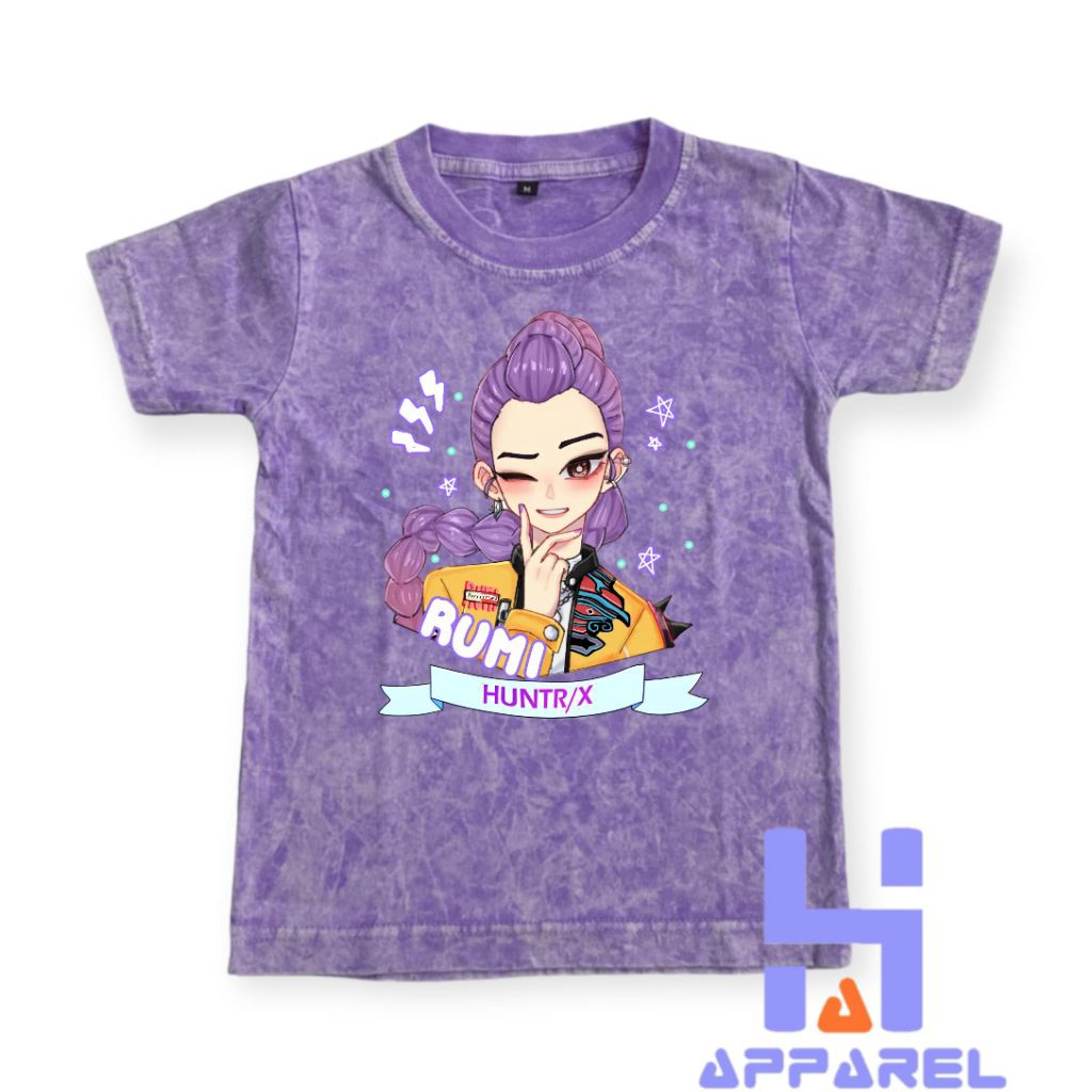 Ropa Infantil Camiseta RUMI HUNTRIX KPOP Cazadores De Demonios | Shopee ...