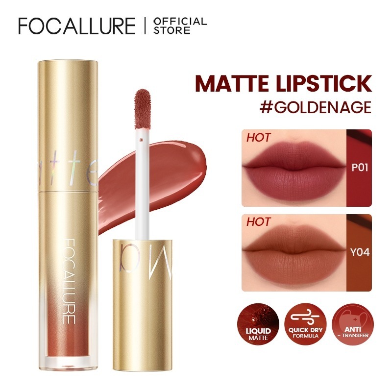 (Listo Y ORIGINAL) Crema Labial Focallure Air Mist Velvet Matte Silky ...