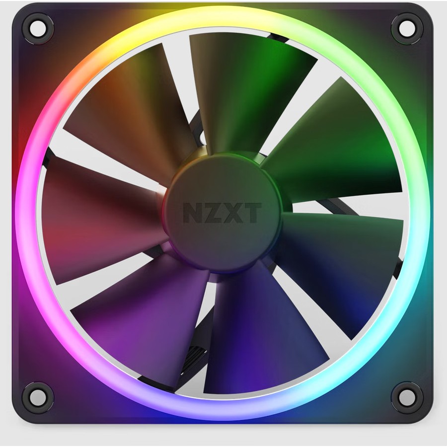 Nzxt F120 RGB Paquete Individual Negro | Shopee Colombia