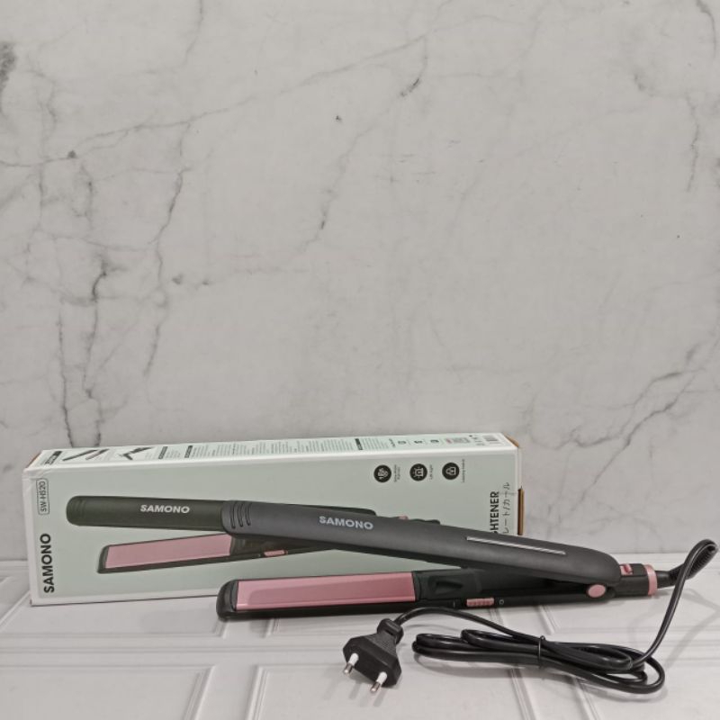 Plancha De Pelo 2 En 1 SAMONO SW-HS20/Para Cabello Liso Y Rizado ...