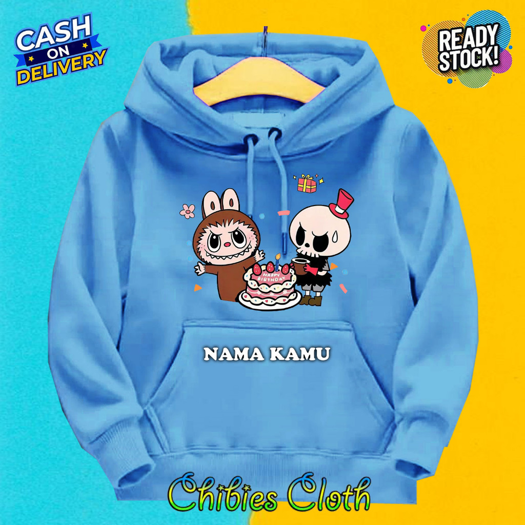 El Monstruo Labububu Y Tycoco 533 Chaqueta Con Capucha Animada Para ...