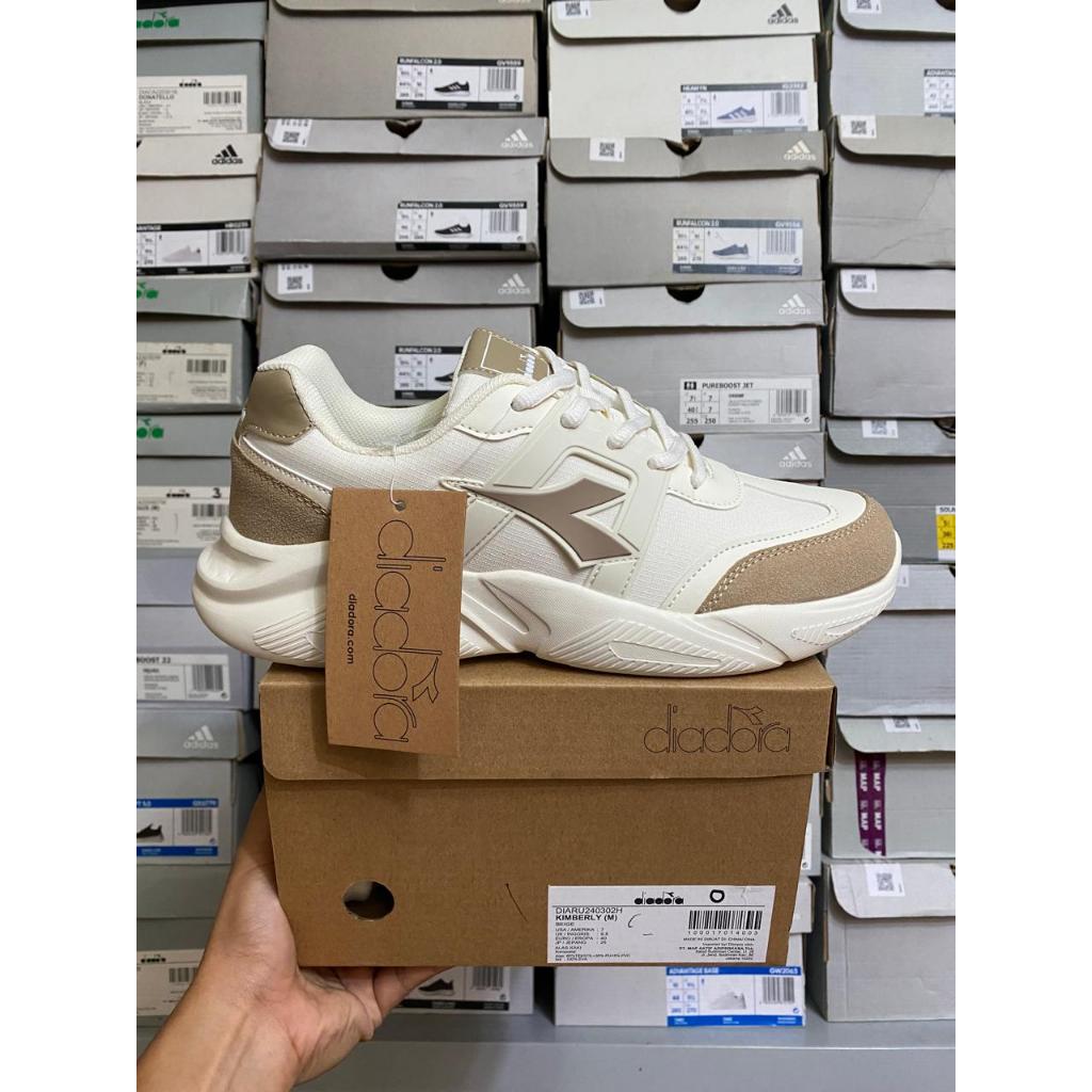 Diadora Kimberly Beige Zapatos De Hombre Originales Shopee Colombia