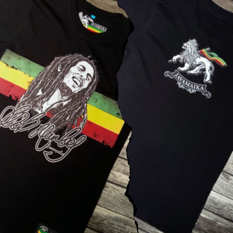 Bob Marley Rastafari Camiseta Reggae Rasta Original Javamaika Ropa ...