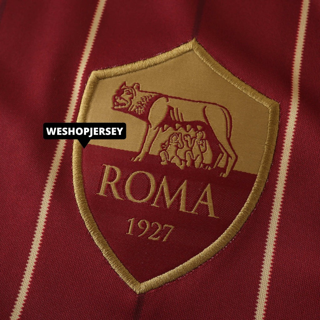 Camiseta De Fútbol As Roma Marun 2024 2025 Asroma Casa 24 25 Kaos ...