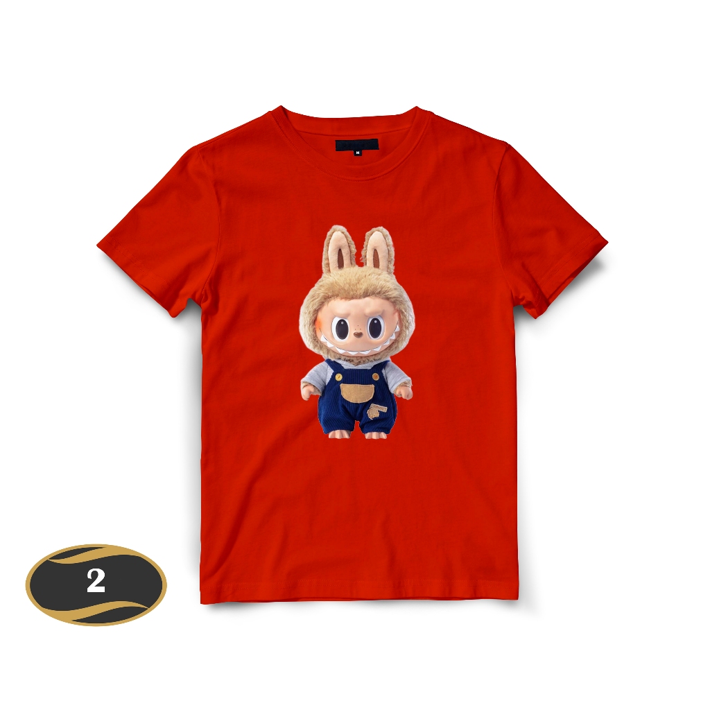 KATUN MERAH Rojo LABUBU Camiseta De Los Niños , material De Algodón ...