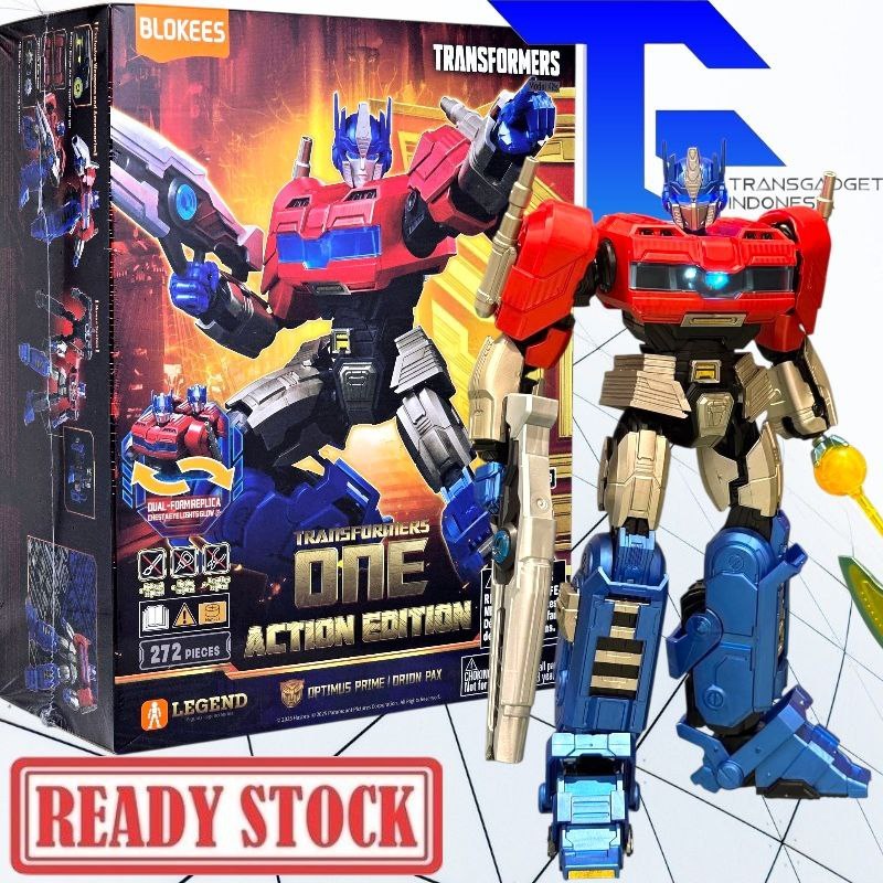 BLOKEES Transformers ONE Optimus Prime/Orion Pax Edición De Acción ...