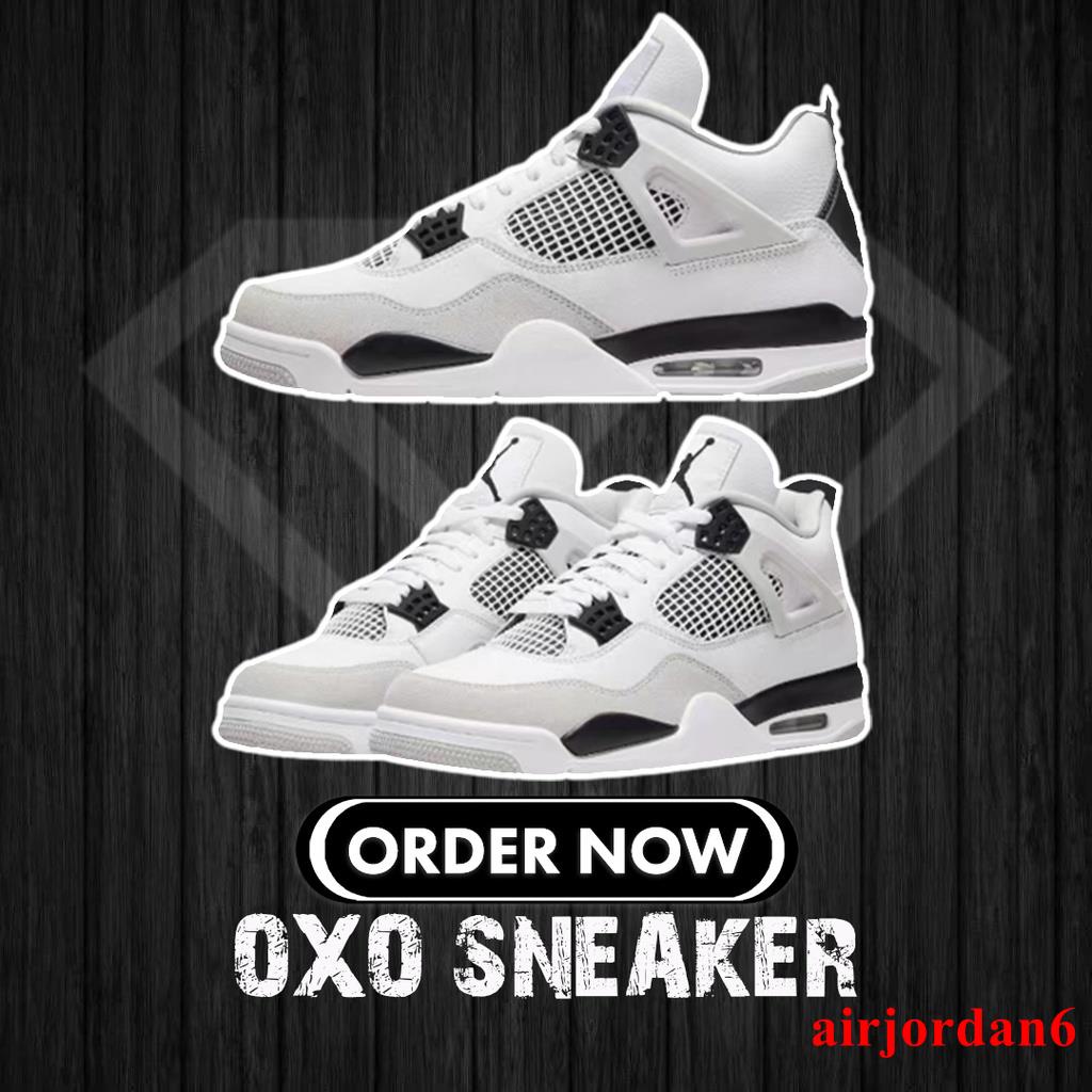 Air Jordan 4 retro Militar Negro Gris aj4 Blanco Y Calidad 100 Original DH6927 111 Nike Zapatillas De Deporte Para Mujer Zapatos De Hombre