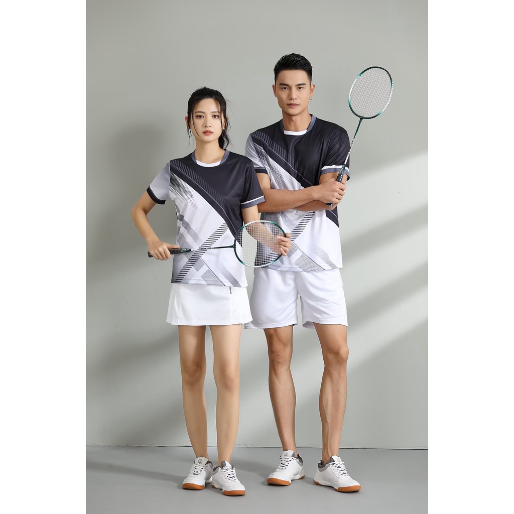 T-shirt Sportiva Uomo 2023 – Tennis, Badminton – Poliestere, Manica Corta – Junior - 4