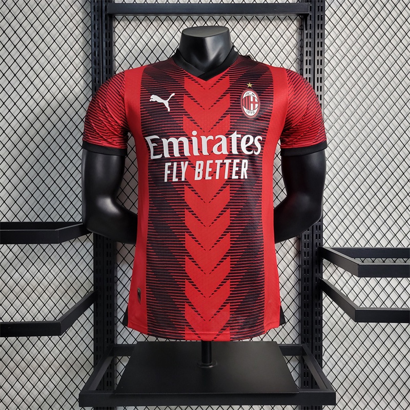 Camiseta De Fútbol AC Milan 2023 2024 Edición Del Jugador Shopee Colombia