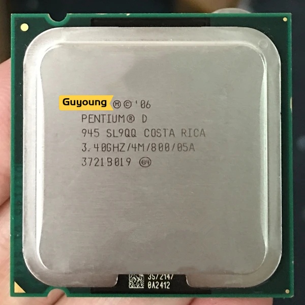 Intel Pentium D 945 - Dual-Core 3.4ghz Desktop Processor
