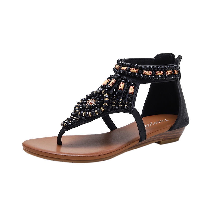 Chanclas De Verano Para Mujer, Sandalias Con Lazo ... - Vicedeal