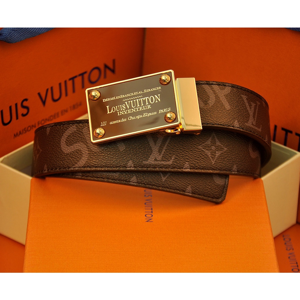 L9SU Original Auténtico 100 % LV Cinturones Globales super Lujo Marca  Recién Llegados Cinturón De Moda De Calidad premium De Hombre Y Mujer Cuero  De Vaca Genuino