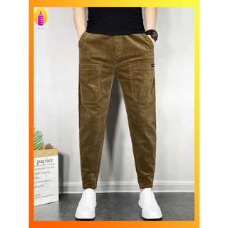 Pantalones Casuales De Los Hombres Slim Fit Versión Coreana De Moda De Alta  Calidad Seluar Panjang Kasual Lelaki