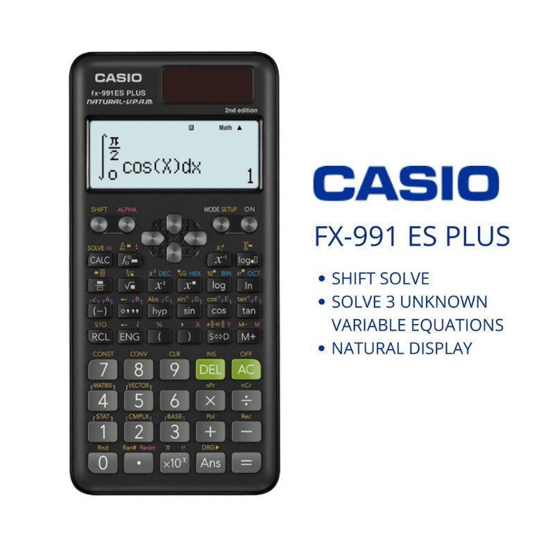 FX-991ex Series Casio Calculadora Función Estudiante Calculadoras  Científicas