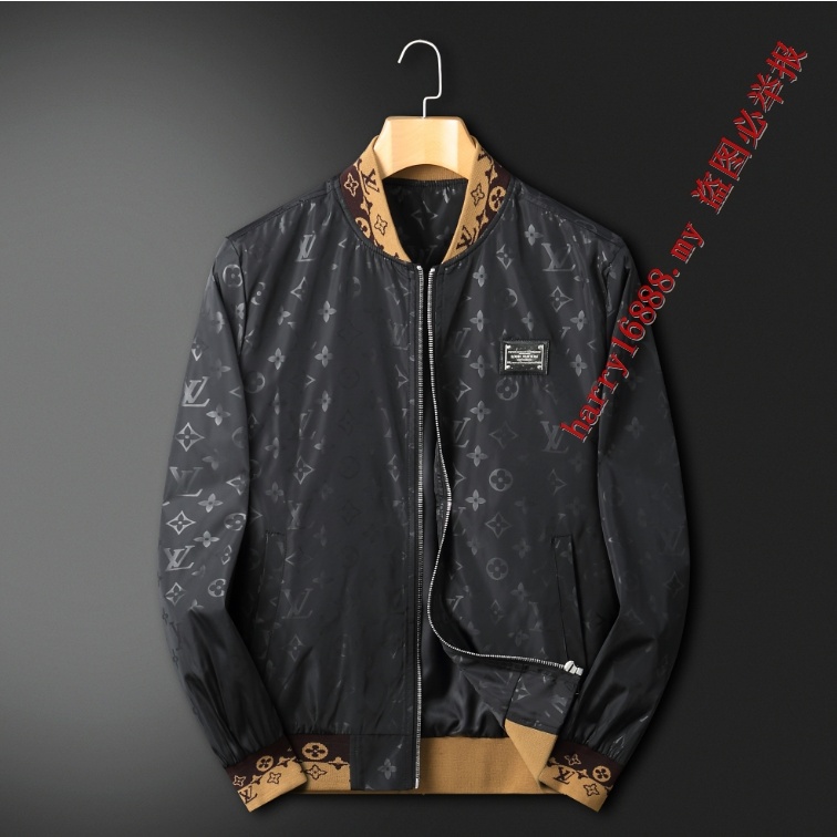 LV LOUIS VUITTON Chaqueta bomber casual De Lujo Para Hombre Abrigo S XXXL TT163