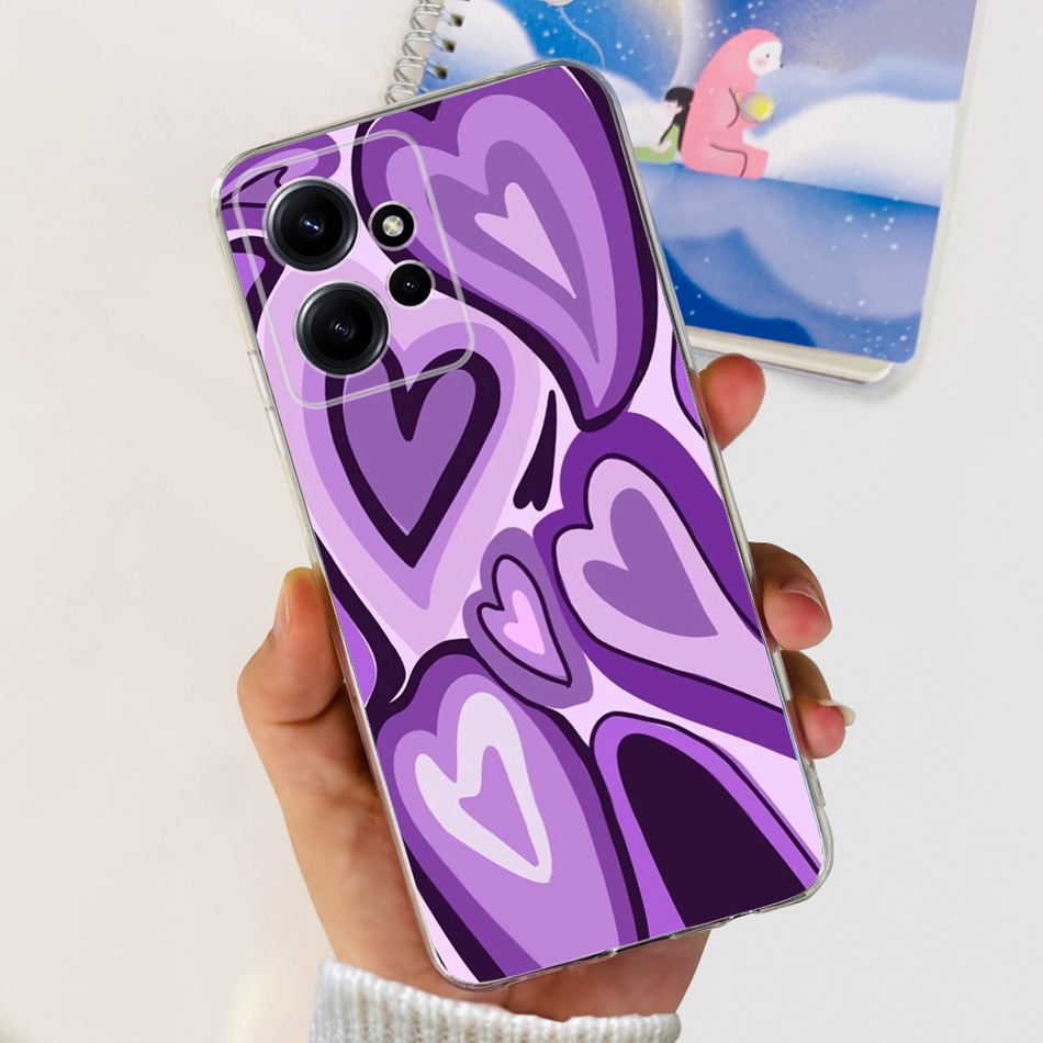 Funda Para Xiaomi Redmi Note 12 4g Oficial De Disney Villanas Patrón