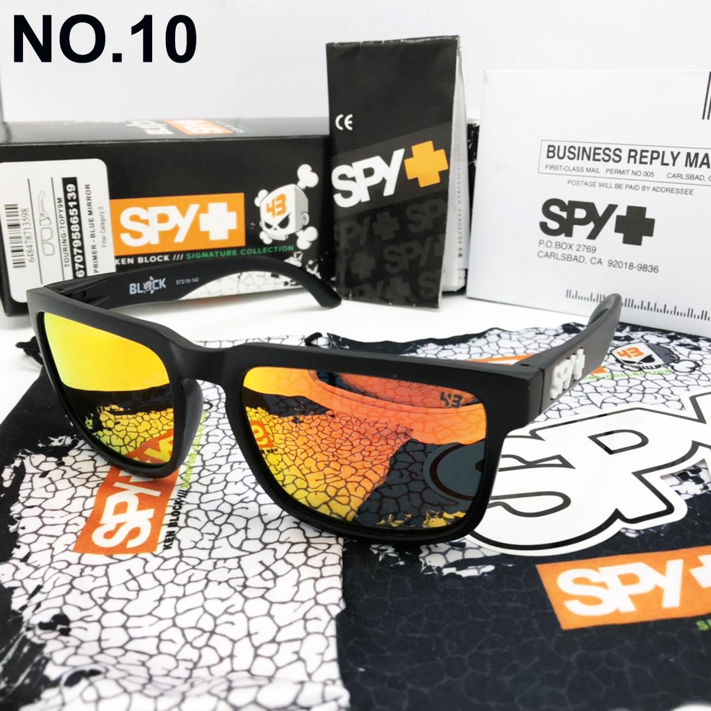 SPY Gafas De Sol Polarizadas Clasicas Cuadradas Deportivas De Moda Para Hombres Y Mujeres UV400 Coloridas Al Aire Libre Para Playa Shopee Colombia