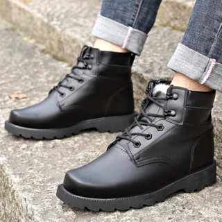 Botas militares tácticas de combate hombre Botas Retro de invierno estilo  inglés