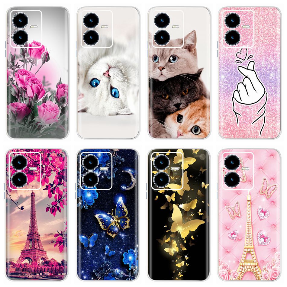 Comprar VIVO Y22s Funda de silicona TPU Funda protectora para teléfono VIVO  Y22 VIVOY22 Carcasa