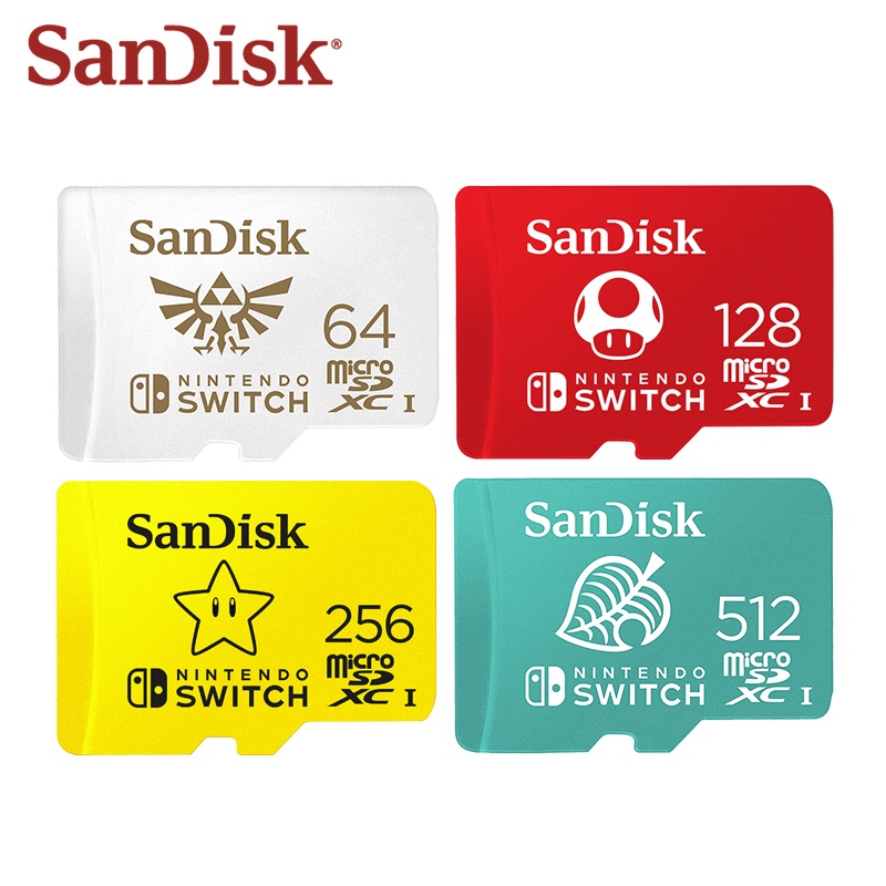 Micro SDXC 64GB pour Switch SANDISK