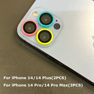 Para iPhone 15 14 Pro Max/Plus 13 12 11 Película De La Lente Cámara  Cubierta Completa Luminosa Trasera Protector