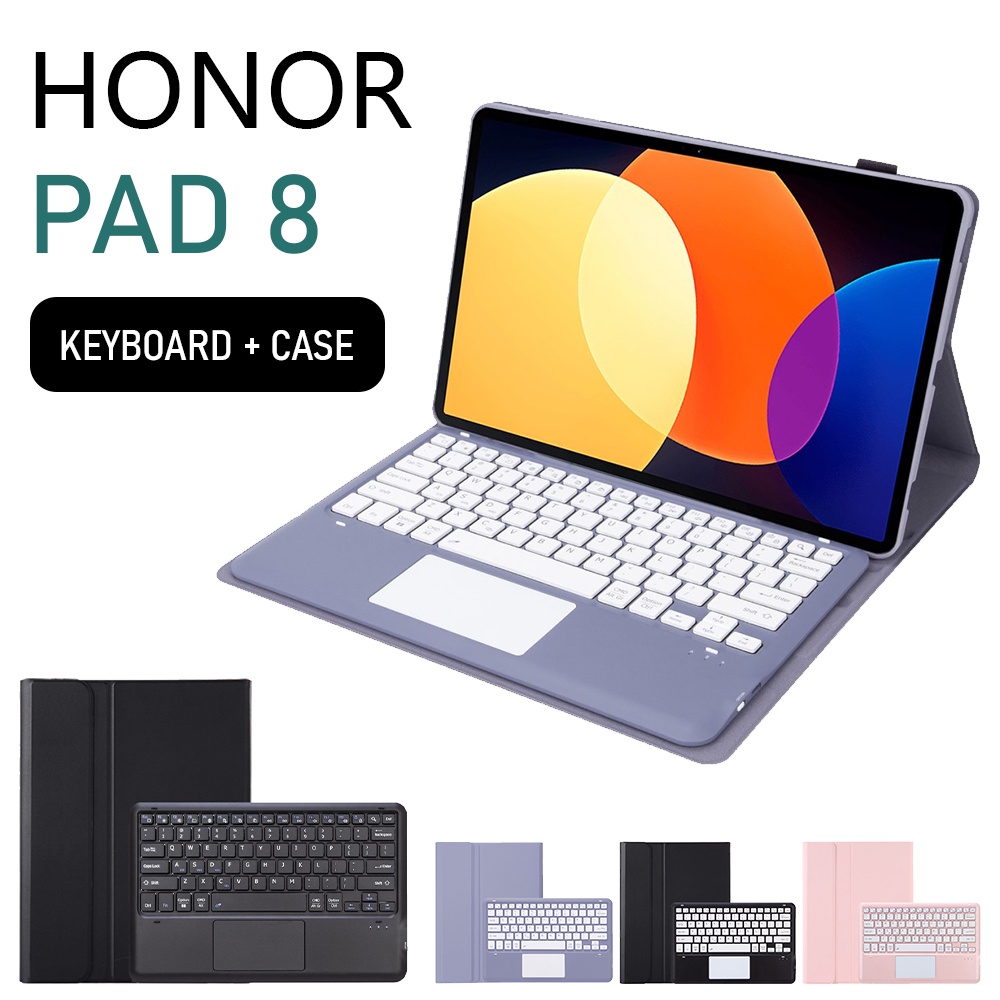 Honor Pad 8 Funda con Teclado, Teclado Honor Pad 8, Funda Tablet