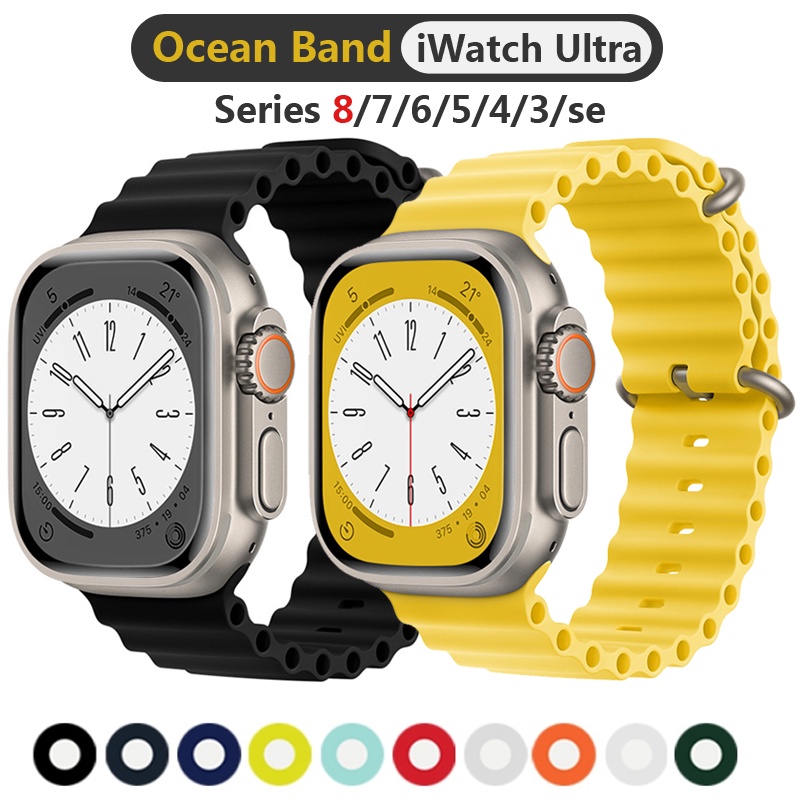 Correa Ocean Band Para Apple Watch y Watch Ultra