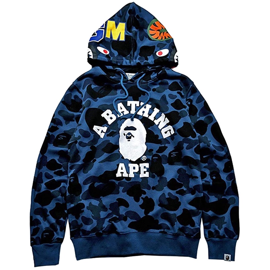 Bape Hoodie Bape Sudadera Tiburon A BATHING APE® Sudadera Con